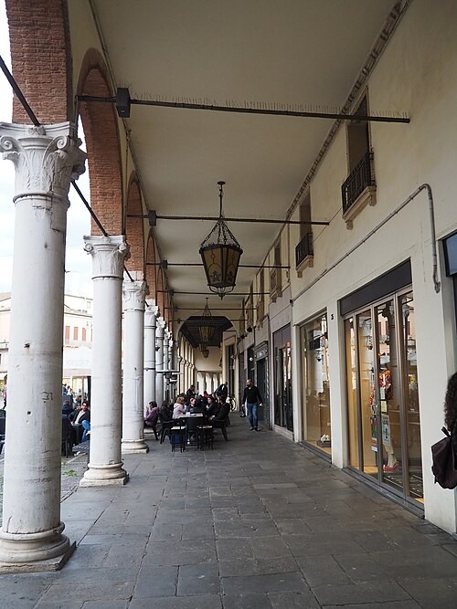 Porticato di Palazzo Roverella in Piazza Vittorio Emanuele II, Rovigo