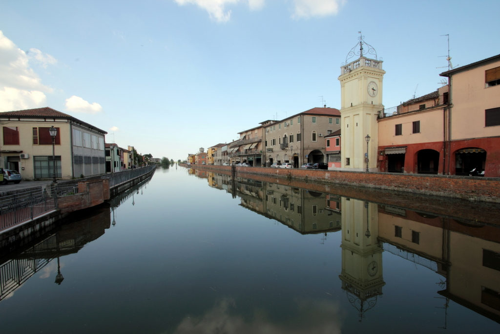 Loreo, panoramica sul canale